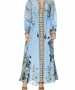 Camilla EBoutique (US) DRESS WITH SMOCKED SLEEVE FAIRY FOUNTAIN Up To 50% Off