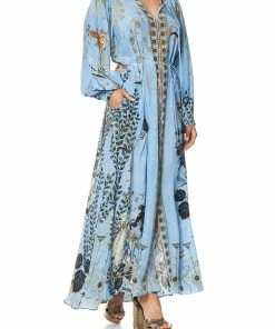 Camilla EBoutique (US) DRESS WITH SMOCKED SLEEVE FAIRY FOUNTAIN Up To 50% Off