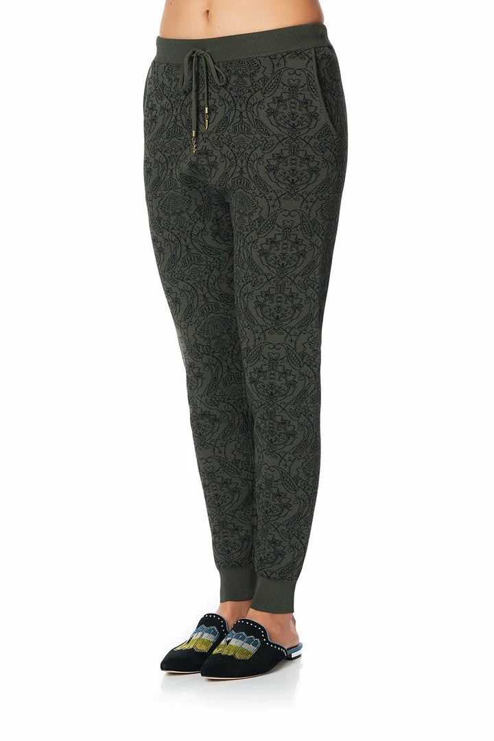 Camilla EBoutique (US) DROP CROTCH KNIT PANTS WATCHFUL WINGS