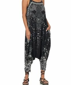 Camilla EBoutique (US) DROP CROTCH THIN STRAP JUMPSUIT MIDNIGHT PEARL Up To 30% Off