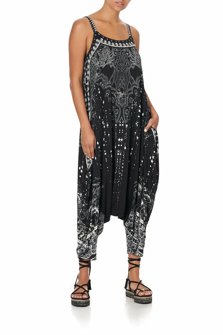 Camilla EBoutique (US) DROP CROTCH THIN STRAP JUMPSUIT MIDNIGHT PEARL Up To 30% Off