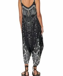 Camilla EBoutique (US) DROP CROTCH THIN STRAP JUMPSUIT MIDNIGHT PEARL Up To 30% Off