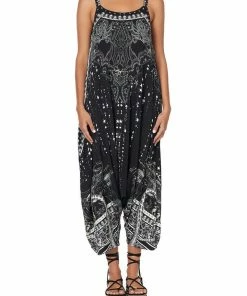 Camilla EBoutique (US) DROP CROTCH THIN STRAP JUMPSUIT MIDNIGHT PEARL Up To 30% Off