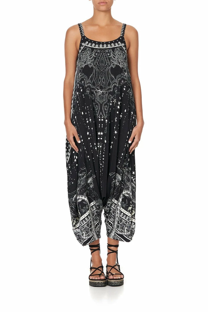 Camilla EBoutique (US) DROP CROTCH THIN STRAP JUMPSUIT MIDNIGHT PEARL Up To 30% Off