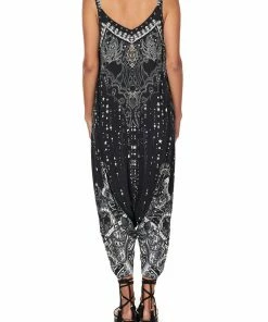 Camilla EBoutique (US) DROP CROTCH THIN STRAP JUMPSUIT MIDNIGHT PEARL Up To 30% Off