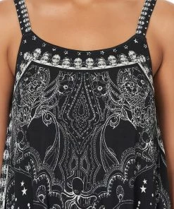 Camilla EBoutique (US) DROP CROTCH THIN STRAP JUMPSUIT MIDNIGHT PEARL Up To 30% Off