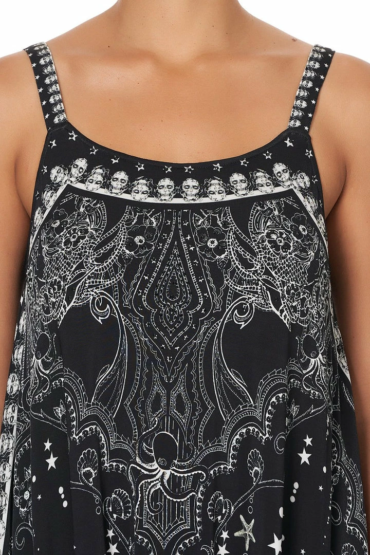 Camilla EBoutique (US) DROP CROTCH THIN STRAP JUMPSUIT MIDNIGHT PEARL Up To 30% Off