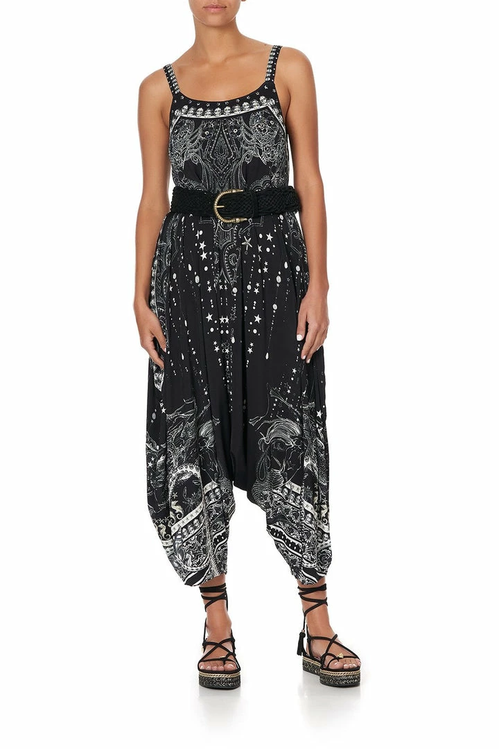 Camilla EBoutique (US) DROP CROTCH THIN STRAP JUMPSUIT MIDNIGHT PEARL Up To 30% Off