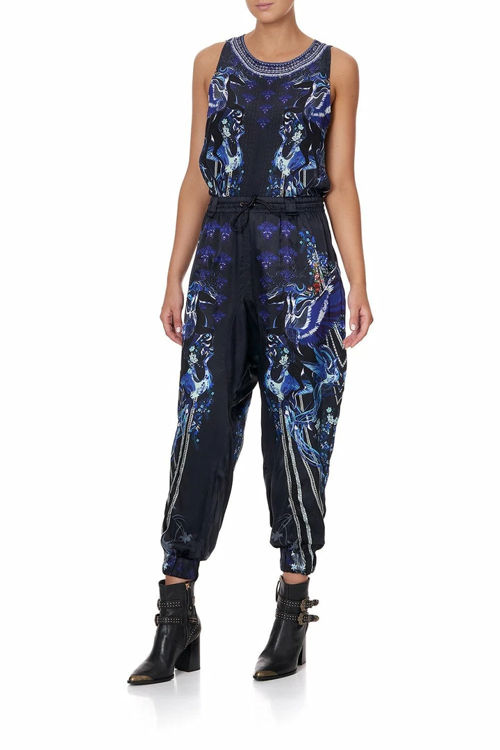 Camilla EBoutique (US) Up To 40% Off DROP CROTCH TRACK PANT MARE MYSTIQUE