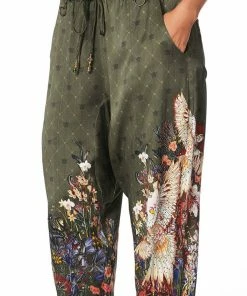 Camilla EBoutique (US) DROP CROTCH TRACK PANT WATCHFUL WINGS Up To 40% Off