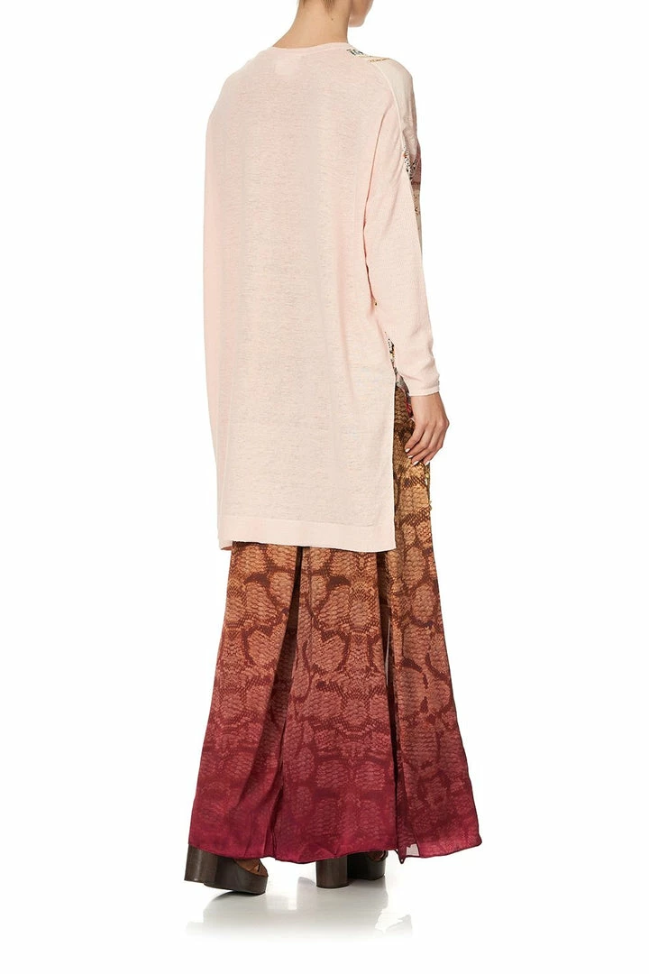 Camilla EBoutique (US) DROP SHOULDER BOX KNIT COASTAL TREASURE