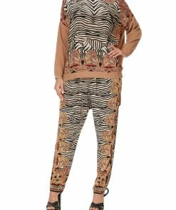 Camilla EBoutique (US) DROP SHOULDER BOX KNIT WILD FIRE