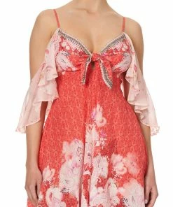 Camilla EBoutique (US) DROP SHOULDER MINI DRESS PALACE MUSE Up To 40% Off