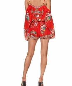 Camilla EBoutique (US) Up To 30% Off DROP SHOULDER PLAYSUIT CAMEOS CAN CAN
