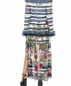 Camilla EBoutique (US) Up To 30% Off DROP SHOULDER SPLIT DRESS SOLIS HEART