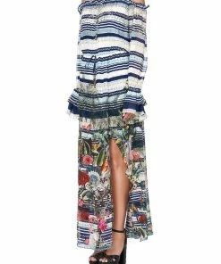 Camilla EBoutique (US) Up To 30% Off DROP SHOULDER SPLIT DRESS SOLIS HEART