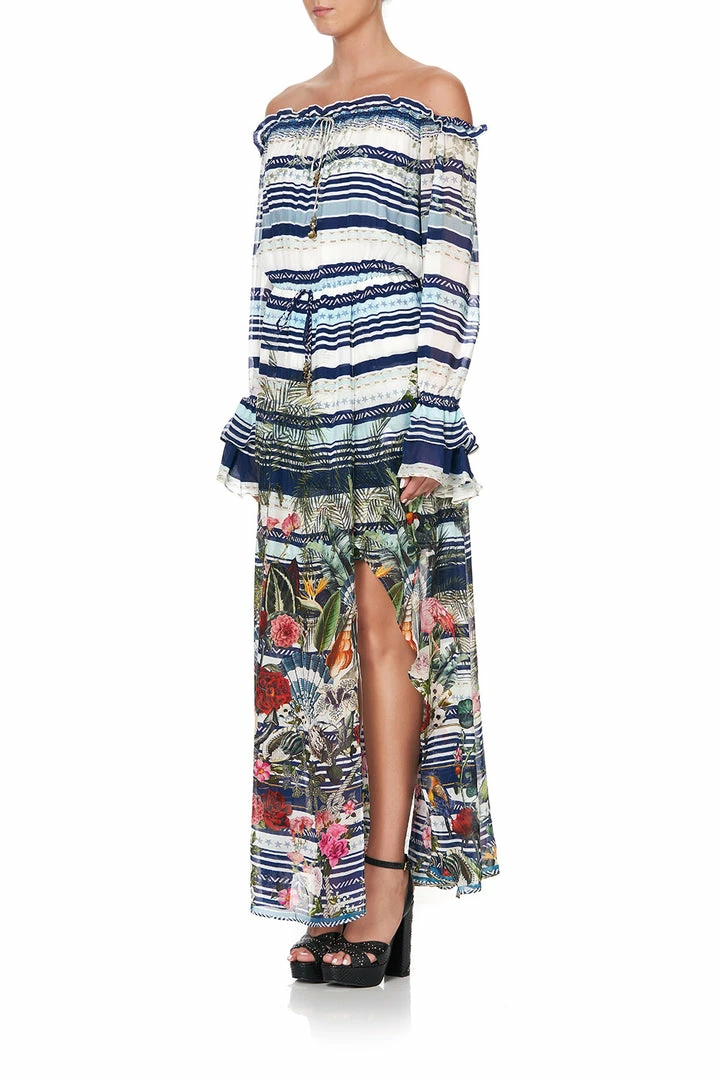 Camilla EBoutique (US) Up To 30% Off DROP SHOULDER SPLIT DRESS SOLIS HEART