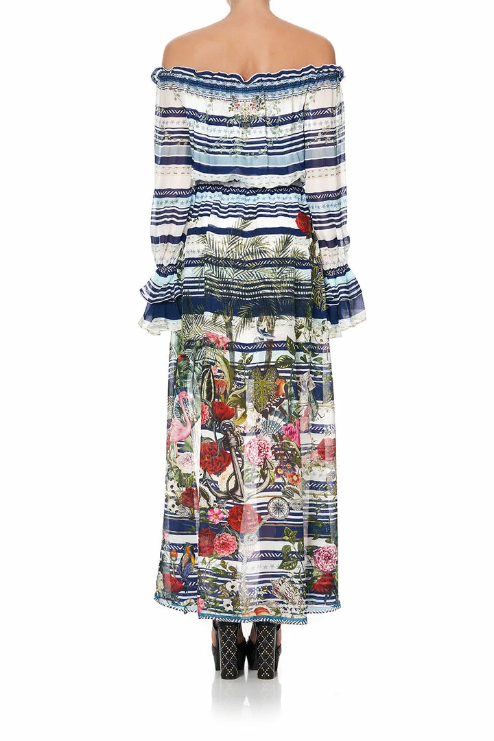 Camilla EBoutique (US) Up To 30% Off DROP SHOULDER SPLIT DRESS SOLIS HEART