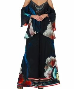 Camilla EBoutique (US) DROP SHOULDER STRAPPY BLOUSE NIGHT FLIGHT Up To 30% Off