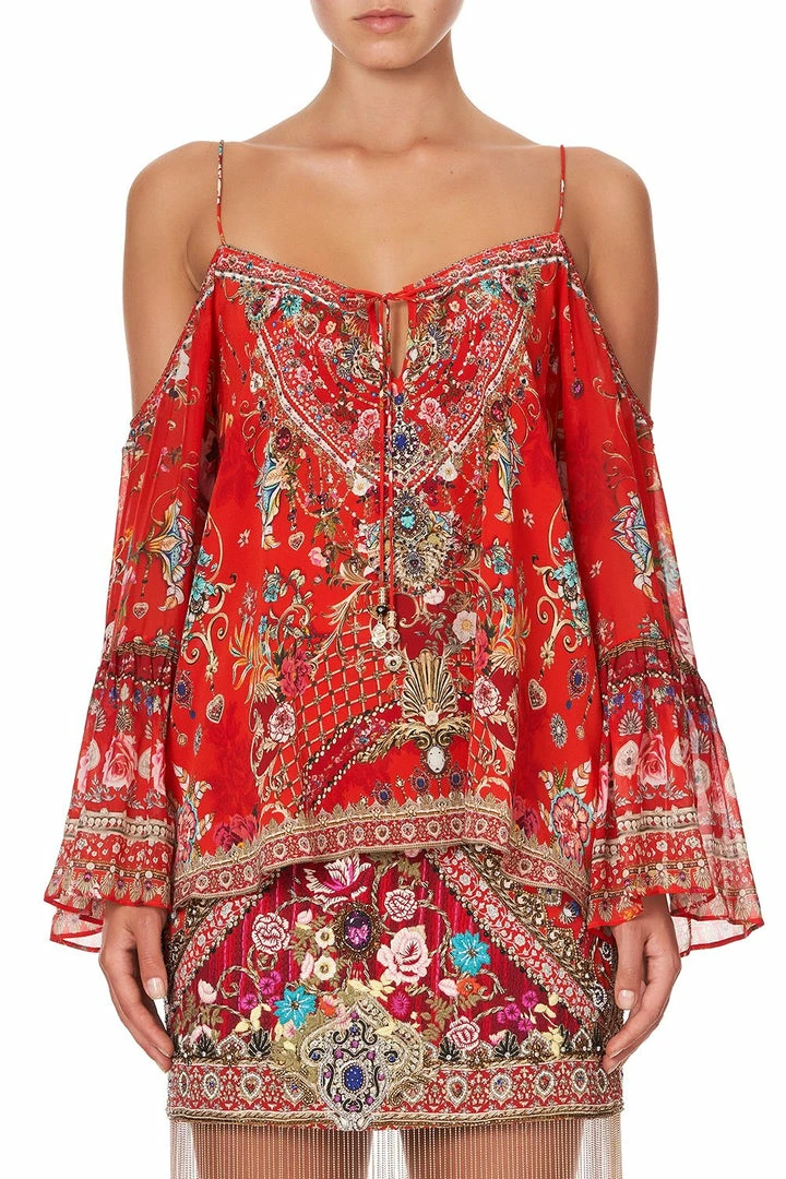 Camilla EBoutique (US) DROP SHOULDER TOP CAMEOS CAN CAN Up To 30% Off