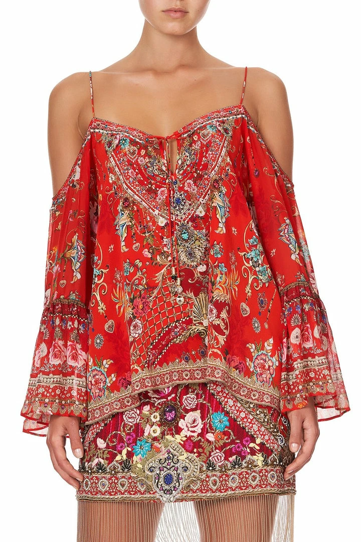 Camilla EBoutique (US) DROP SHOULDER TOP CAMEOS CAN CAN Up To 30% Off