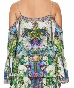 Camilla EBoutique (US) Up To 40% Off DROP SHOULDER TOP MOON GARDEN
