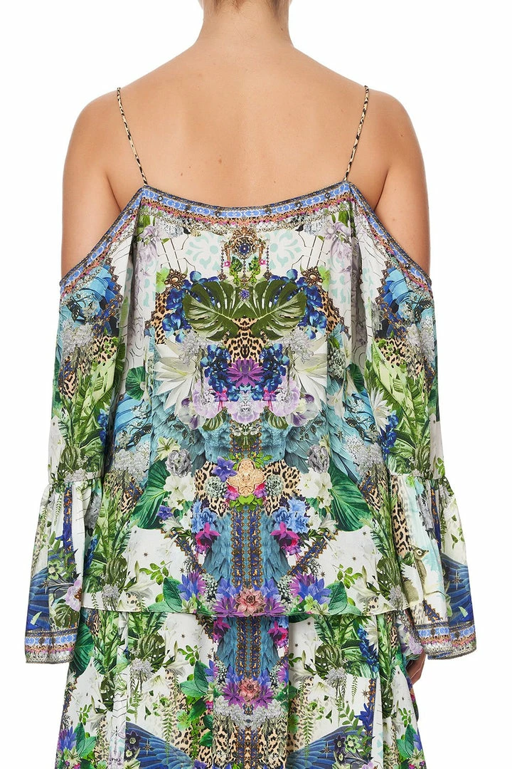 Camilla EBoutique (US) Up To 40% Off DROP SHOULDER TOP MOON GARDEN