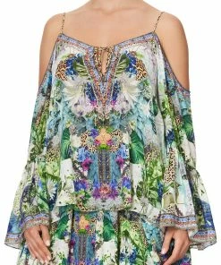 Camilla EBoutique (US) Up To 40% Off DROP SHOULDER TOP MOON GARDEN