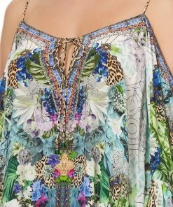 Camilla EBoutique (US) Up To 40% Off DROP SHOULDER TOP MOON GARDEN