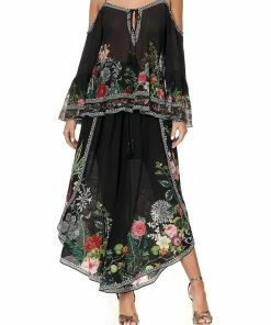 Camilla EBoutique (US) Up To 40% Off DROP SHOULDER TOP RAISED WITH WOLVES