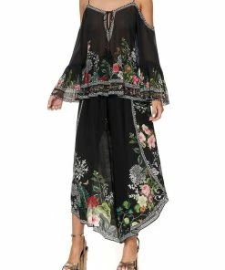 Camilla EBoutique (US) Up To 40% Off DROP SHOULDER TOP RAISED WITH WOLVES