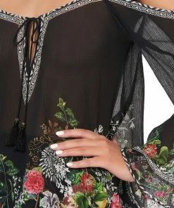 Camilla EBoutique (US) Up To 40% Off DROP SHOULDER TOP RAISED WITH WOLVES