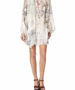 Camilla EBoutique (US) A-LINE DRESS WITH RUFFLE SLEEVE MEMORIES OF MOREE