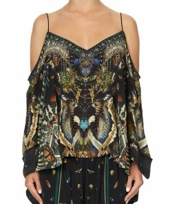 Camilla EBoutique (US) FLARE SLEEVE TOP MATERNAL INSTINCT