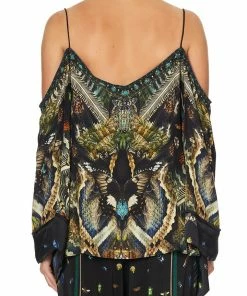 Camilla EBoutique (US) FLARE SLEEVE TOP MATERNAL INSTINCT