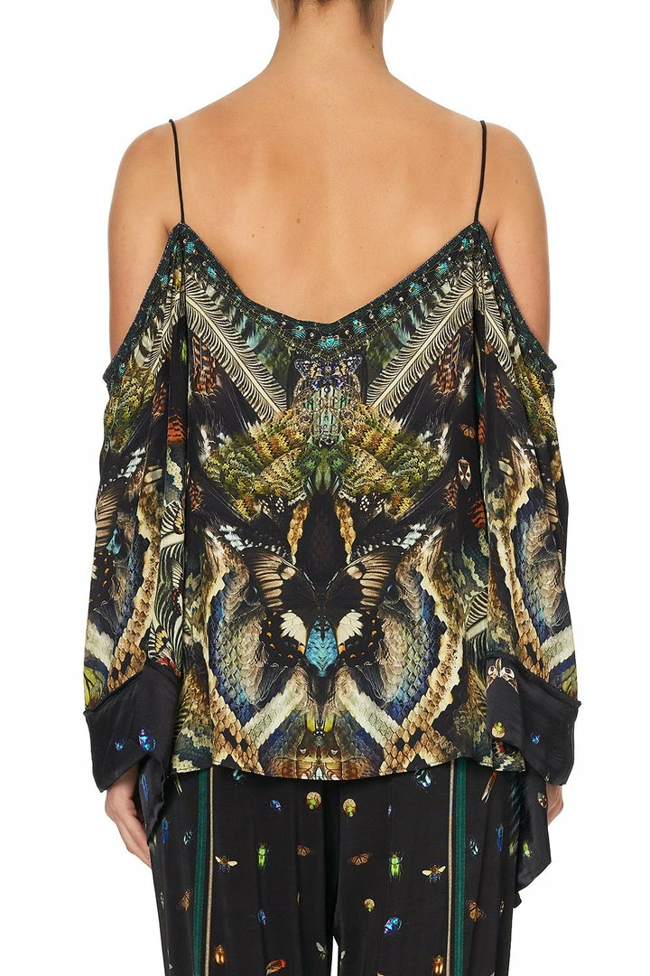 Camilla EBoutique (US) FLARE SLEEVE TOP MATERNAL INSTINCT