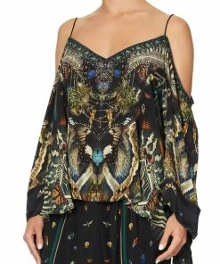 Camilla EBoutique (US) FLARE SLEEVE TOP MATERNAL INSTINCT