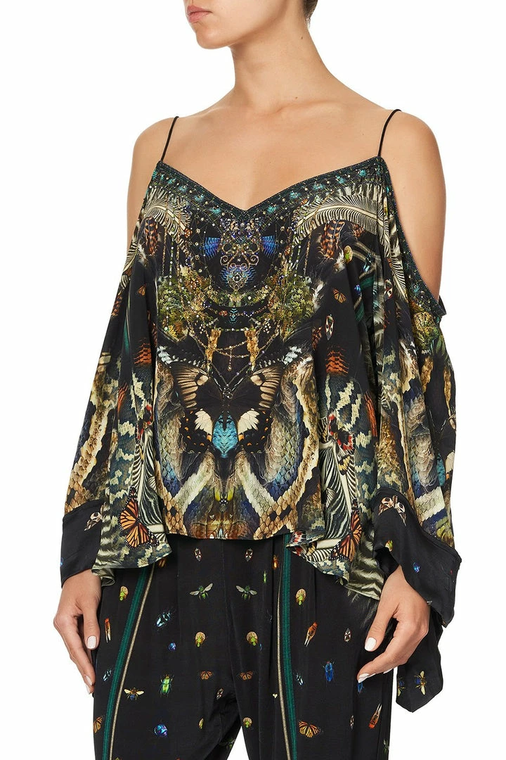 Camilla EBoutique (US) FLARE SLEEVE TOP MATERNAL INSTINCT