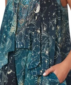 Camilla EBoutique (US) FLARED PLAYSUIT WITH OVERLAYER INTO THE MYSTIQUE Up To 40% Off