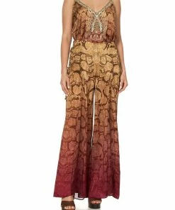 Camilla EBoutique (US) FLARES WITH LACE UP SIDE COASTAL TREASURE