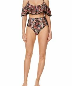 Camilla EBoutique (US) FRILL CROP TOP LIV A LITTLE Sale Swimwear