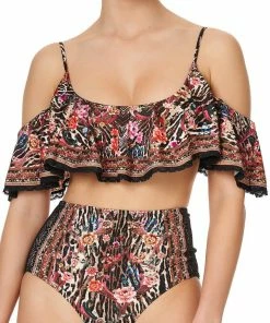 Camilla EBoutique (US) FRILL CROP TOP LIV A LITTLE Sale Swimwear