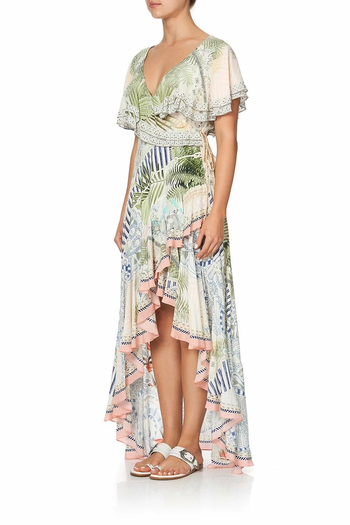 Camilla EBoutique (US) FRILL SLEEVE LONG DRESS BEACH SHACK Up To 40% Off
