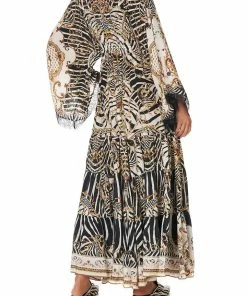 Camilla EBoutique (US) GATHERED PANEL DRESS NIGHT WAITING FOR DAY