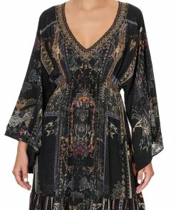 Camilla EBoutique (US) Up To 50% Off GATHERED PANEL DRESS SON OF SEVEN QUEENS