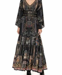 Camilla EBoutique (US) Up To 50% Off GATHERED PANEL DRESS SON OF SEVEN QUEENS