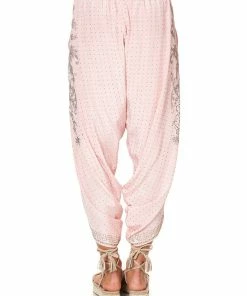 Camilla EBoutique (US) GATHERED WRAP FRONT TROUSER LUXE PINK Sale Clothing