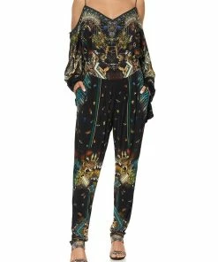 Camilla EBoutique (US) Up To 30% Off HAREM PANT WITH FRONT PLEATS MATERNAL INSTINCT