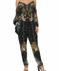 Camilla EBoutique (US) Up To 30% Off HAREM PANT WITH FRONT PLEATS MATERNAL INSTINCT