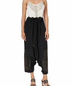 Camilla EBoutique (US) Sale Clothing HAREM PANTS LUXE BLACK